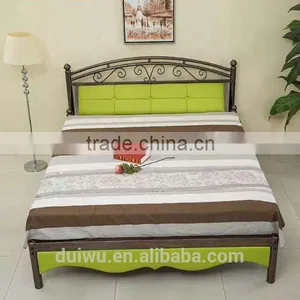 Italian Bedroom Furniture Latest Designs Hotel Metal Bed Frame thumbnail-4