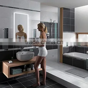 Home Decor Led Lighted Modern Bathroom Mirror ,backlit Mirror With Touch Sensor Switch thumbnail-1