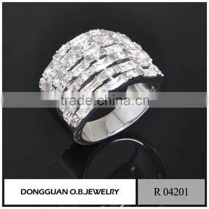 Silver Jewelry Engagement Ring Ally Express Cheap Wholesale Ring thumbnail-1