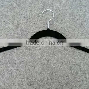 Flocking Flat Sturdy Underclothes Hanger With Notches thumbnail-2