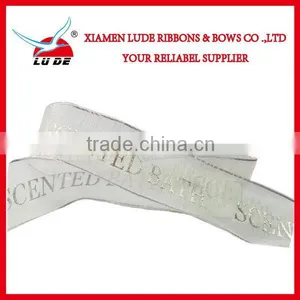 New Design Gold Foil Printed Organza Ribbon thumbnail-6