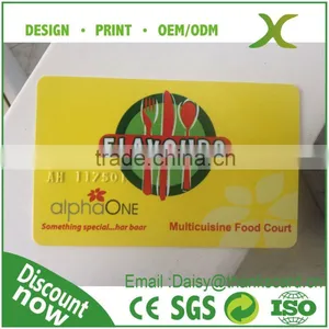 Free Design~~~!!! Embossing Plastic Card/ Restaurant Membership Card thumbnail-1