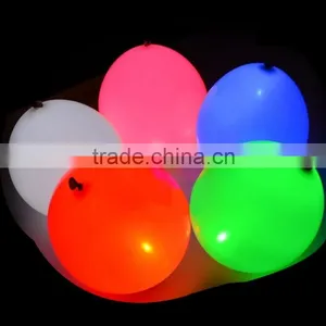 2016 New Design Colourful Led Baloon Glow Baloon in the Night Toys for Kid thumbnail-3