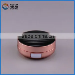 Round Shape Air Cusion Compact Powder Case for Make up Packaging thumbnail-1