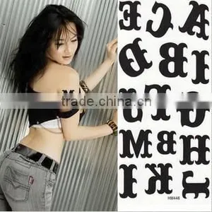 Alphabet Body Tatoo Sticker thumbnail-1