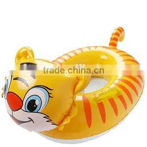 Cartoon Design Seat Child Swim Ring / Inflatable Boat Swimming / Baby Swimming Float thumbnail-5