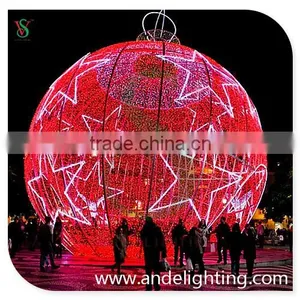 LED Christmas Ball Cone Tree Light Ball Motif Light for Outdoor Decoration thumbnail-2