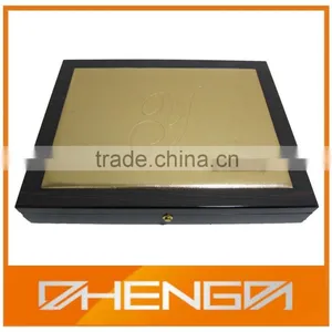 Custom Make Matte Wooden Tea Chest Box With Compartments thumbnail-6