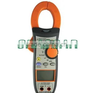 TM-2013 TRMS AC/DC Clamp Meter,CAT IV 600V, CAT III 1000V LCD Backlit Display, With Maximum Reading of 6600 thumbnail-1