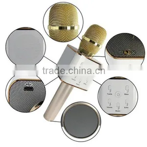 Bluetooth Wireless Speaker Handheld Microphone for Karaoke Singing q7 Microphone thumbnail-2