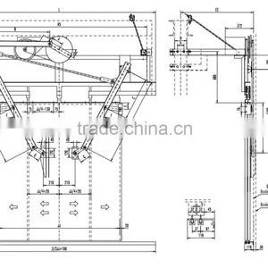 HA1403A Two-speed Center Opening Door Machine / Door Operator for Goods Elevator Cabin thumbnail-3