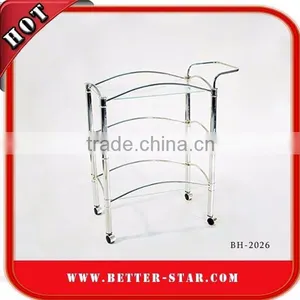 Tea Cart, Tea Trolley, Bar Tray, Dinner Trolley thumbnail-2