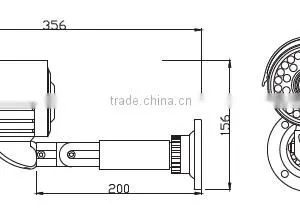 MI-80434 2.0M CMOS Auto Focus Lens IR Bullet Camera thumbnail-2