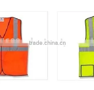 Safety Vest 100% Polyester Mesh thumbnail-1