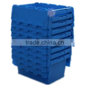 Customized Stackable Plastic Logistic Turnover Box With Lid thumbnail-5