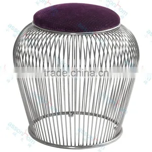 Warren Platner Style Wire Stool #ACAS05--metal Wire Stools thumbnail-1