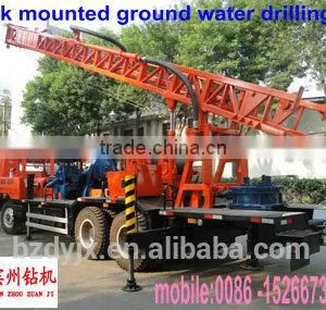 400m ROTARY TRUCK MOUNTED DRILLING RIG thumbnail-2
