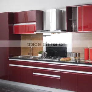 Affordable Modular Kitchen Cabinets for Small Kitchen Design thumbnail-4