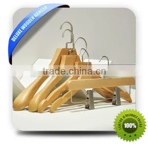 2014 Hot Selling Durable Matted Luxury Wooden Hanger thumbnail-1
