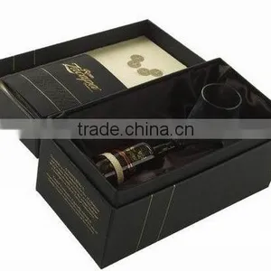 Custom Logo Printed Wonderful Cardbboard Paper Xo Wine Box thumbnail-1
