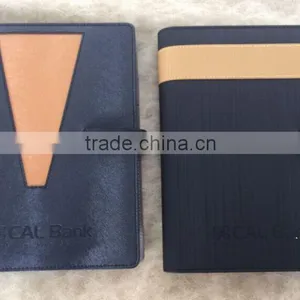 Customized Leather Cover Usb Flash Disk Notebook thumbnail-1