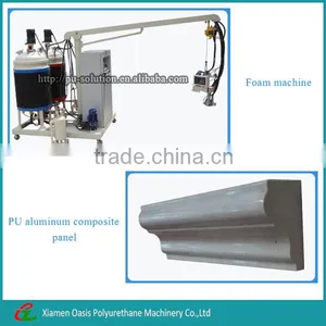 Polyurethane Rigid Insulation Foam Aluminum Composite Panel Filling Machines/low Pressure pu Foam Machine. thumbnail-1