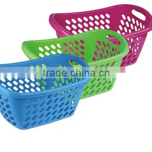 YXC6375 Plastic Rectangular Laundry Basket,plastic Storage Basket,basket of Dirty Laundry thumbnail-1