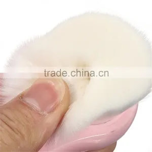 Professional Comma Shape Soft Fiber Face Clean Deep Cleansing Wash Pore Facial Brush thumbnail-3