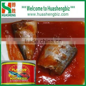 Canned Mackerel In Tomato Sauce With HACCP,ISO thumbnail-1