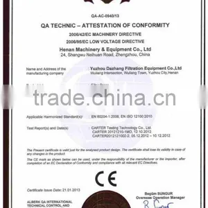 China Lead Ore Filter Press, Lead Concentrate Hydraulic Chamber Filter Press Prices thumbnail-1