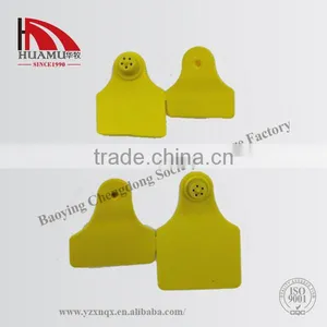 Sheep Ear Tag and Goat 57 *45 mm With Metal Pin Yellow Ear Tag thumbnail-3