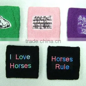 Cotton Wristband With Horse Design thumbnail-1