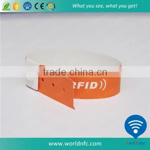PVC Disposable UHF Wristband for Hospital thumbnail-2