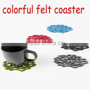 Pressed Cup Felt Coaster for Home Use or Coffee Shop thumbnail-1