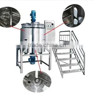 Body Lotion Making Machine Cosmetic Cream Mixing Machine thumbnail-3