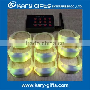 1,000 Meters Led Bracelet Silicone Wedding Event Led Remote Bracelet thumbnail-1