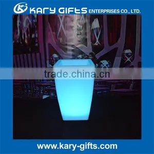 Rechargeable Portable Flower Pots RGB Plastic LED Flower Pot thumbnail-3