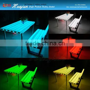Garden Decoration Beautiful LED Bar Table thumbnail-4
