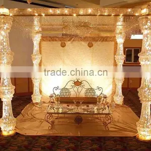 Indian Wedding Mandap Designs /wedding Crystal Mandaps thumbnail-1