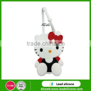 Wholesale Hello Kitty Custom Silicone Hand Sanitizer Holder thumbnail-4