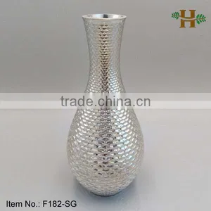 Handmade Silver Glass Vase Cheap Price thumbnail-1