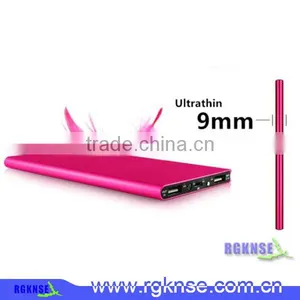 2016 Custom Logo Metal Mobile Emergency Battery Power Bank 10000mAh thumbnail-1