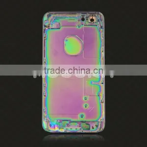 For Iphone 6/6plus Rainbow Mirror Gold Plated Frames Housing 24kt Gold Cover Back,Plated Bezel for Iphone 6 thumbnail-6
