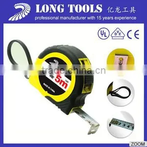 New Style 3m 5m Self-locking Carbon Steel Retractable Tape Measure Factory thumbnail-5