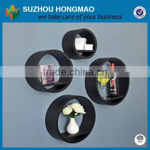 Round MDF Wall Shelf thumbnail-1