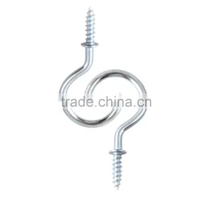 7/8 Inches Zinc Plated Screw Cup Hook(20pieces per Bag Packing) thumbnail-3