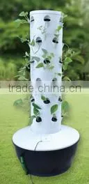 6x6 Hydroponics TOWER GARDERN GROWING SYSTEM With 36 Planters thumbnail-1