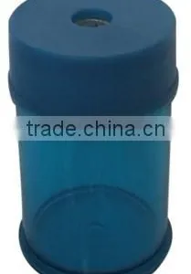 Eco-friendly Plastic Cylinder Shape School Pencil Sharpener thumbnail-1