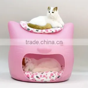 Fashionable Luxury Cat Playing House With Different Colors thumbnail-1