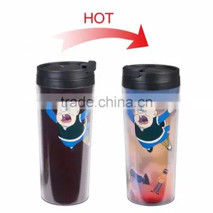 Plastic Hot Color Changing Mug thumbnail-1